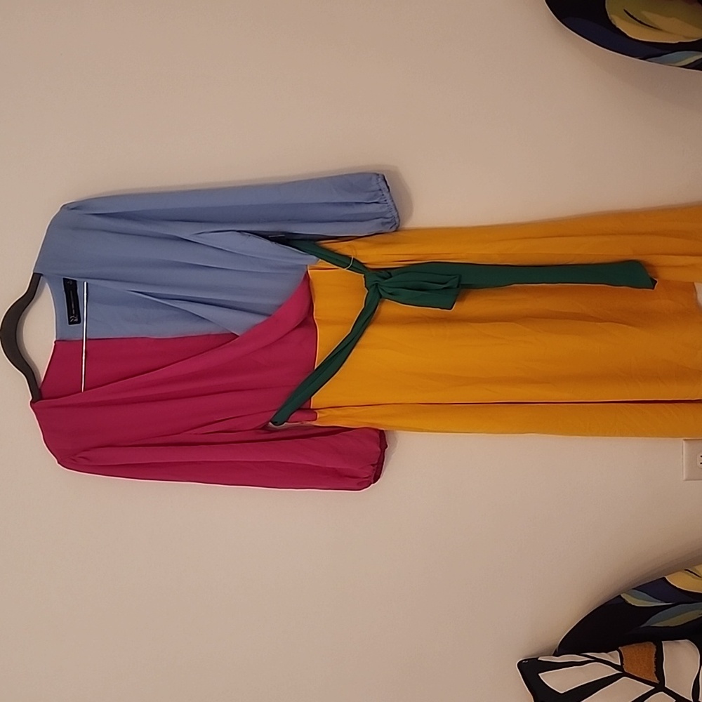 New York and Company colorblock dress